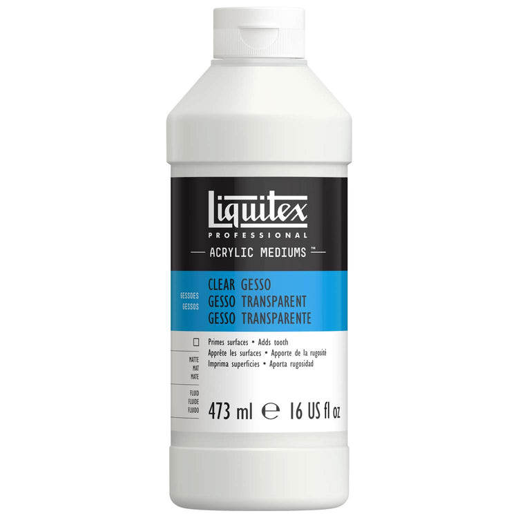 Liquitex Gesso Medium Transparent 473ml