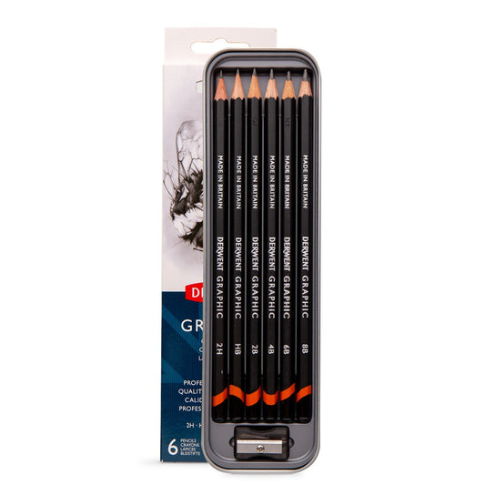 Derwent Graphite Pencils 6pcs Set (0700835)