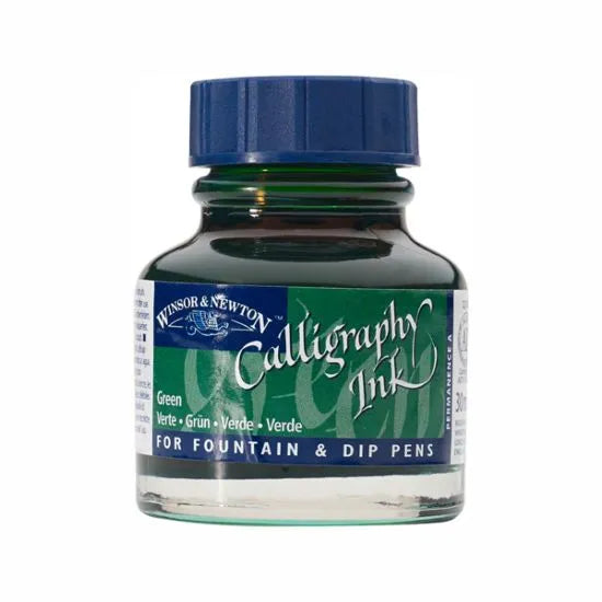 Winsor & Newton Calligraphy Ink 30ml (Green)