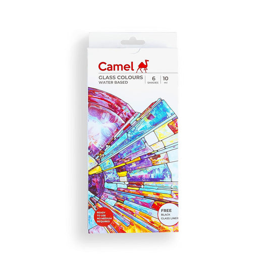Camel Glass Colours Water Based 6shades Set