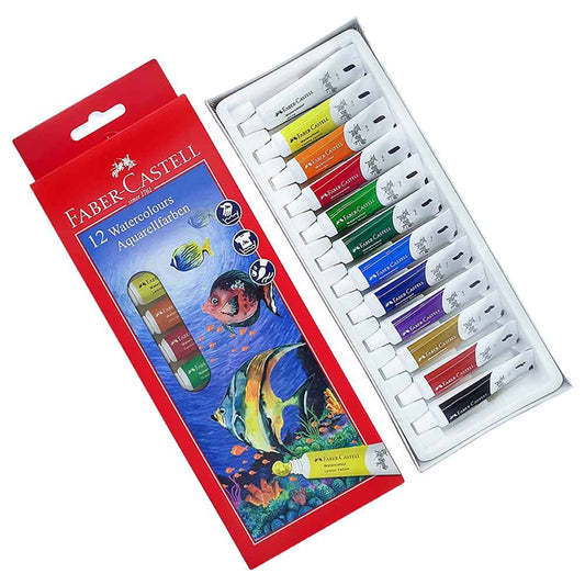 Faber Castell Water Colour Aquarellfarben 12colour Set