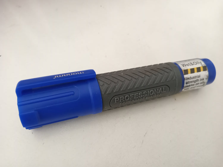 Monami Permanent Marker (Professional) - Blue