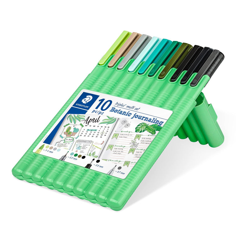 STAEDTLER Triplus Multi Botanic Journaling 10pcs Set (34 SB10BJ)