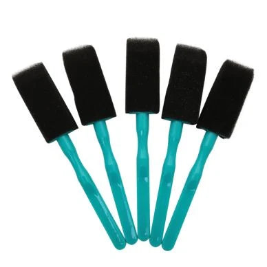 Mont Marte Foam Brush 25MM (5pcs Set)