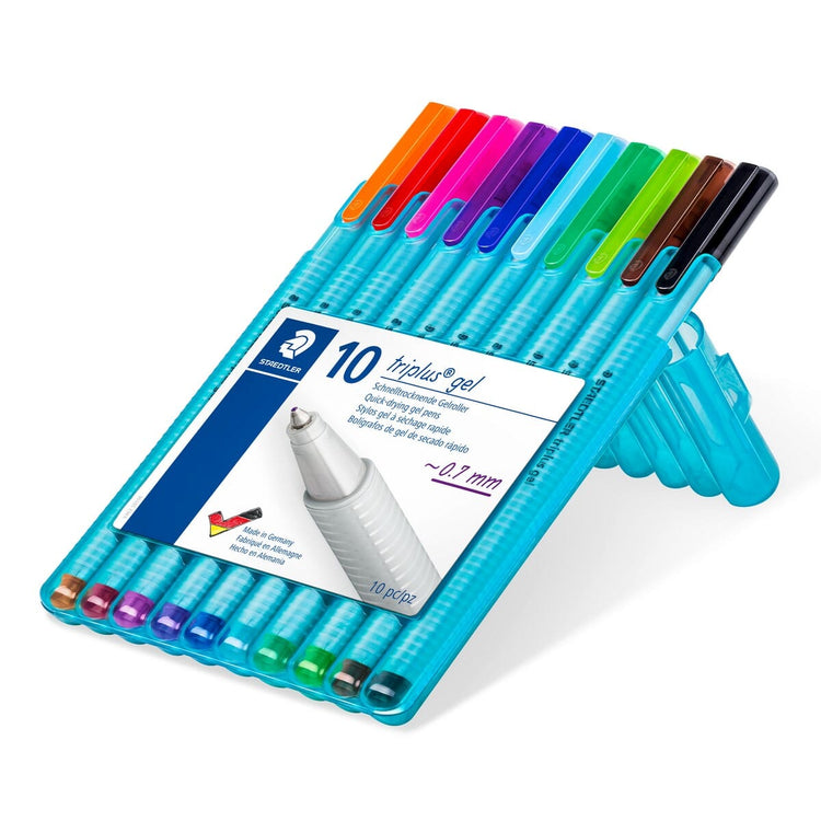 STAEDTLER Triplus Gel Roller 10pcs Set (462 SB10)