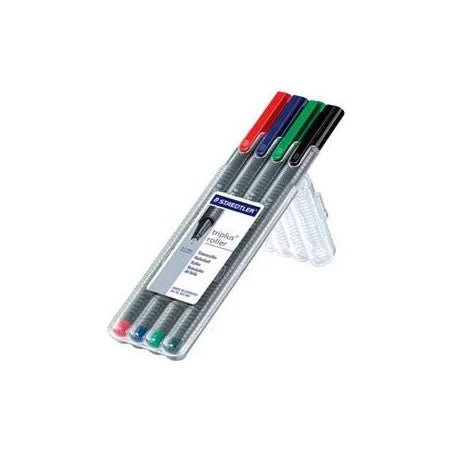 STAEDTLER Triplus Roller 0.4mm 4pcs Set (403-SB4)