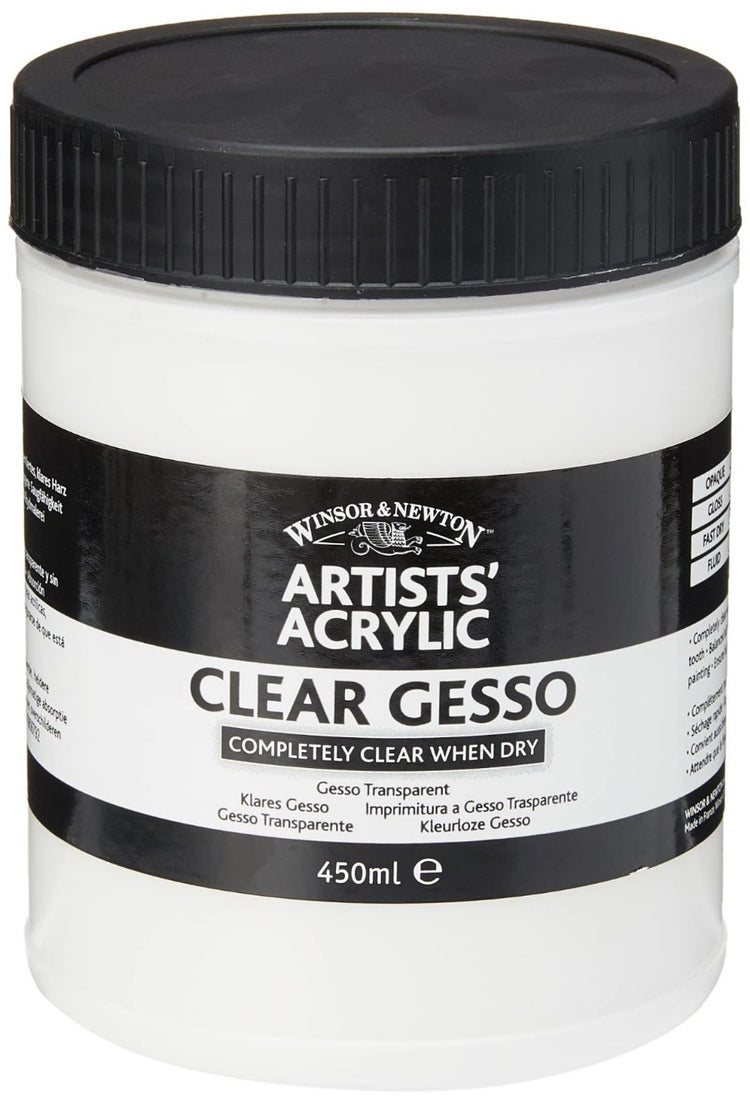 Winsor & Newton Artist Gesso (Transparent) 450ml