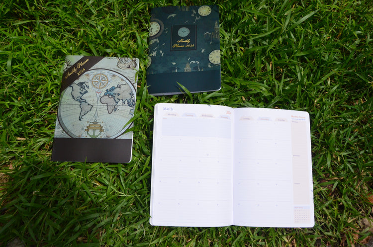 Nightingale Diary 2026 Monthly Planner A4 Size