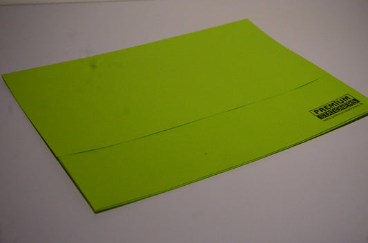 Premium Flat File A3 Document Wallet - Green