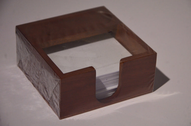 Wooden Memo Holder with Clip Holder (BL-MH03)