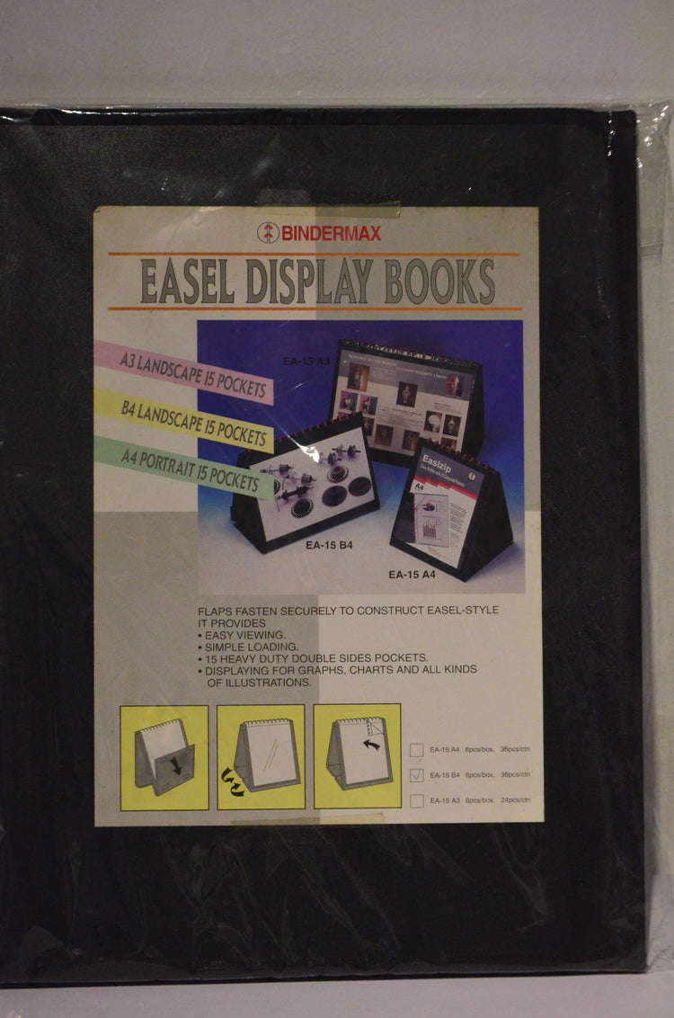 Bindermax Clear Display Book B4