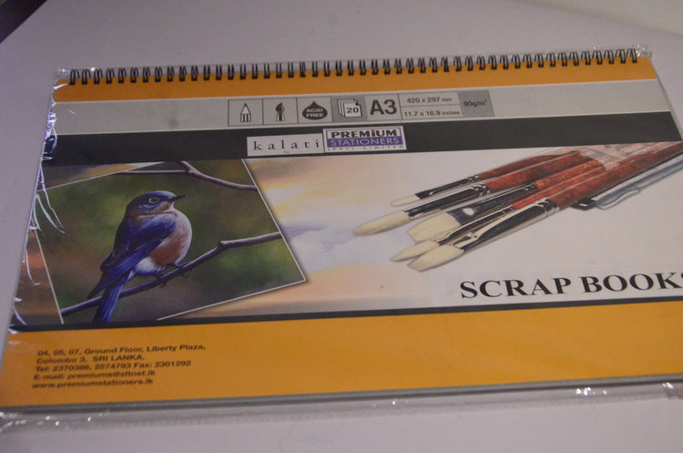 Premium Scrap Book A3 20 sheets