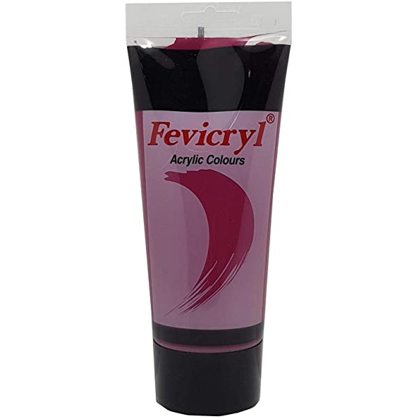 Fevicryl Acrylic Colour 200ml Tube (Maroon)