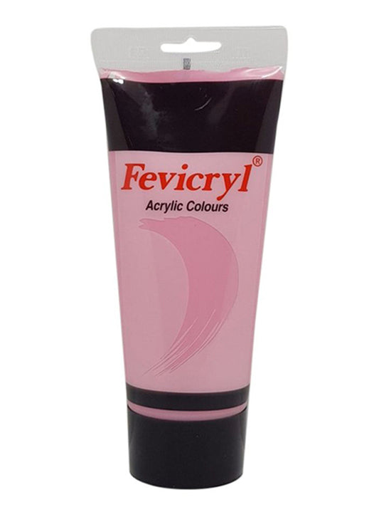 Fevicryl Acrylic Colour 200ml Tube (Permanent Rose)