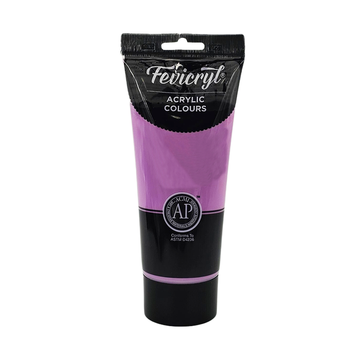 Fevicryl Acrylic Colour 200ml Tube (Purple)