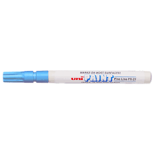 Uni Paint Permanent Markers (Px20) - Light Blue