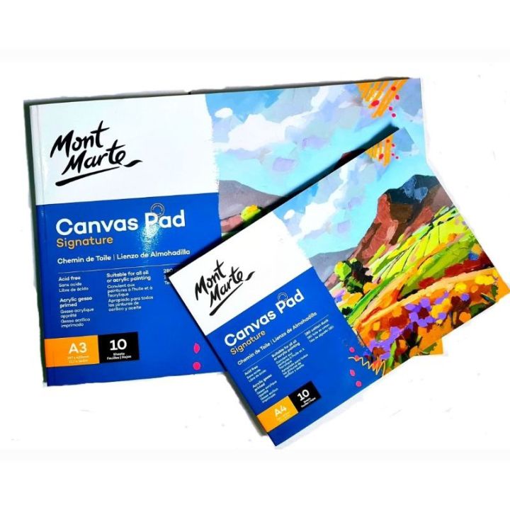 Mont Marte Canvas pad (A3-280gsm-10sheets)