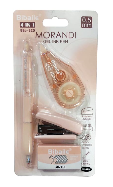Bibail 4 in 1 Stationery Set (BBL-820)