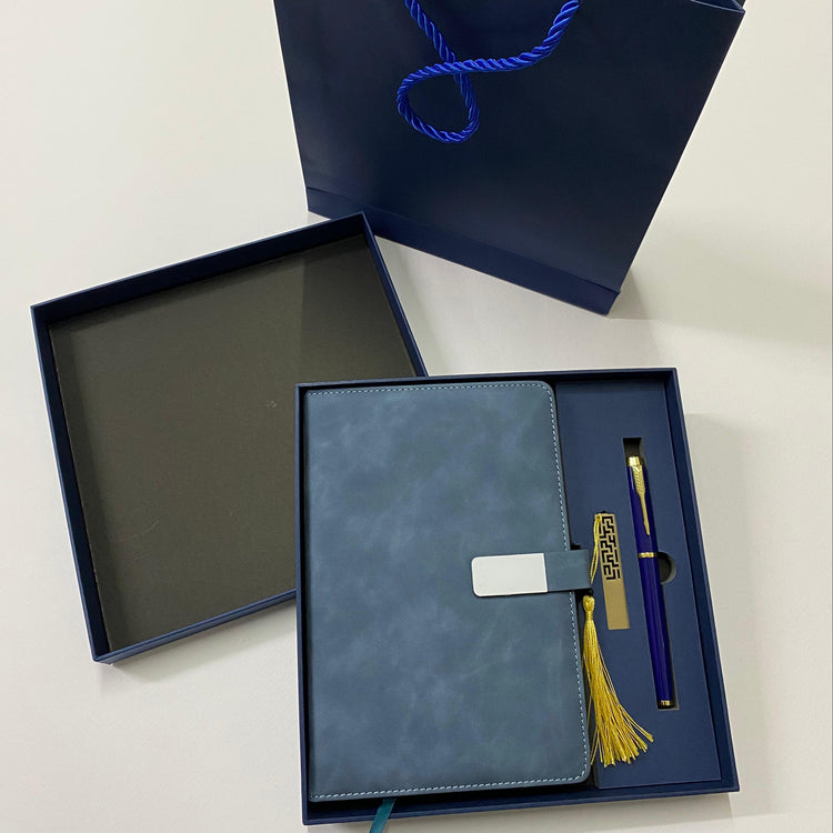 Corporate Gift Set (Notebook With Pen And Pen Drive)