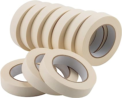 Masking tape met getekende rozen blauw Masking tape met getekende rozen blauw