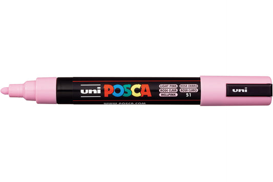 Uni POSCA Permanent Marker (PC-5M) - Pink