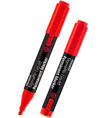 Monami Permanent Marker Liquid (Sigmaflo) - Red
