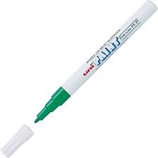 Uni Permanent Paint Marker (Px21) - Green