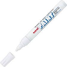 Uni Permanent Paint Marker (Px21) - White