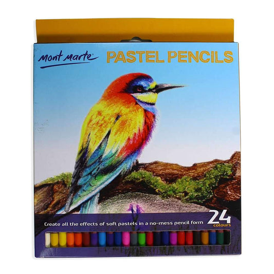 Mont Marte Pastel Colour Pencils (24c)