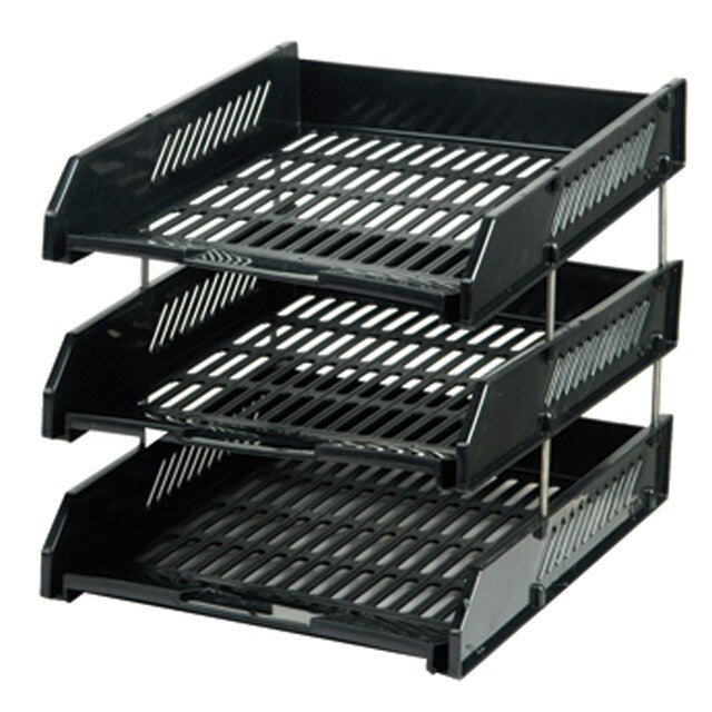 Filing Tray Plastic 3 Tray (Rexon-US10431)