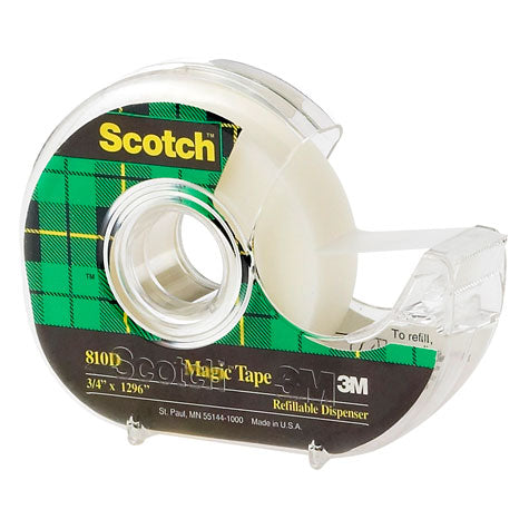 3M Scotch Magic Tape (3/4in x 1000in) 27.7YD