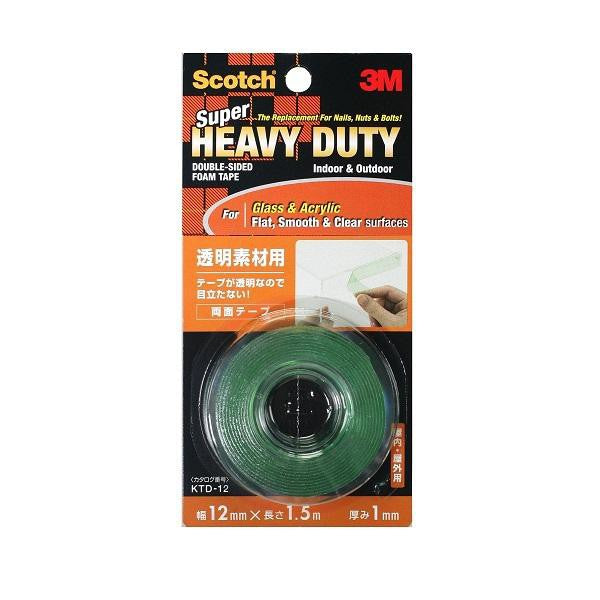 3M Scotch Mounting Heavy Duty Tape (KTD-12)