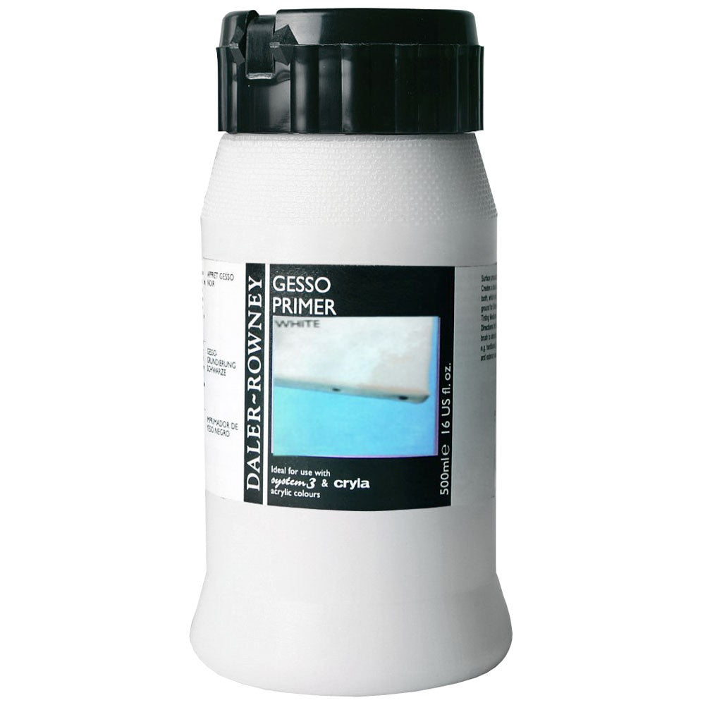 System3 Acrilico 500ml - Colore Arancione Cadmio Di Daler-Rowney - copertina