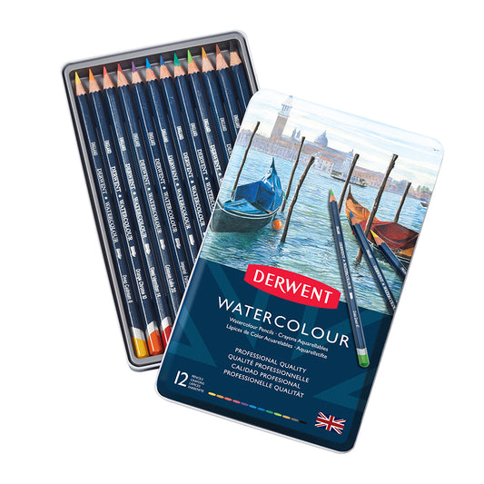 Derwent Watercolour Pencils (12c)