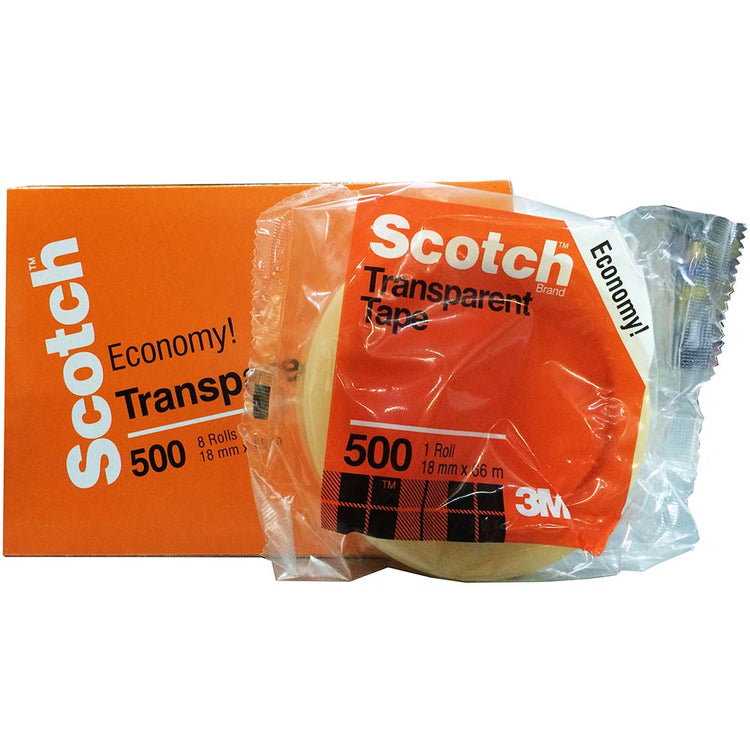 3M Scotch Cello Tape (18mmx66mm - 500)