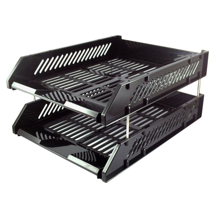 Filing Tray Plastic 2 Tray (Rexon-US10421)