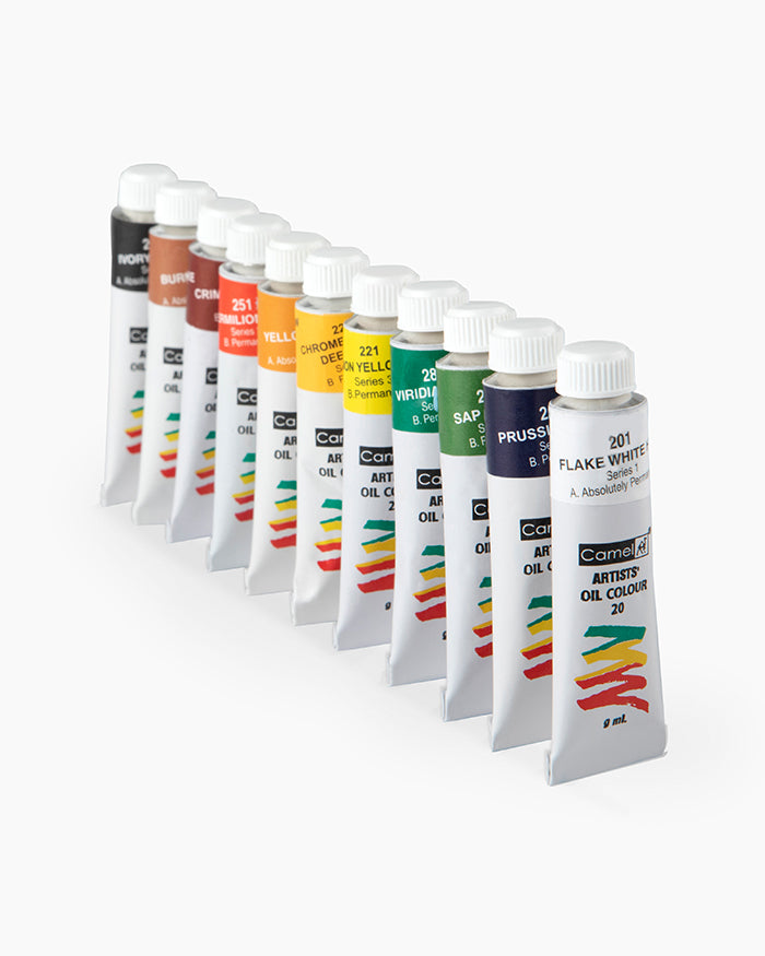 Camel Oil Colours Set Artist (12X9ml)