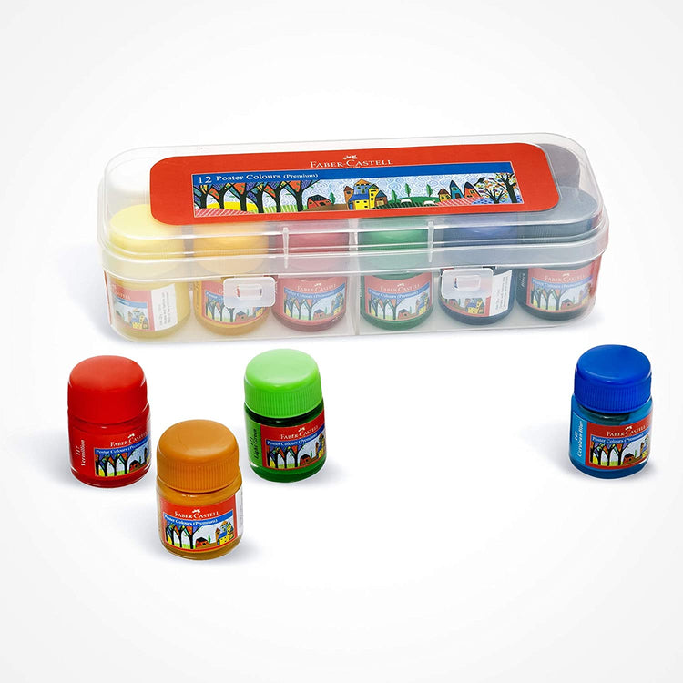 Faber-Castell Poster Colours Set (12x10ml)
