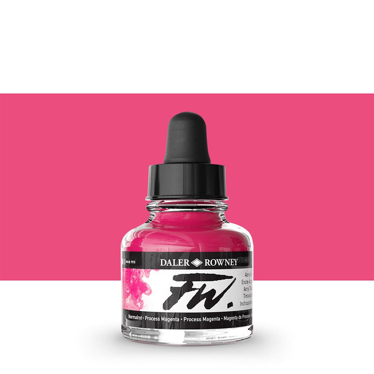 Daler Rowney FW Acrylic Ink 29.5ml - Process Magenta
