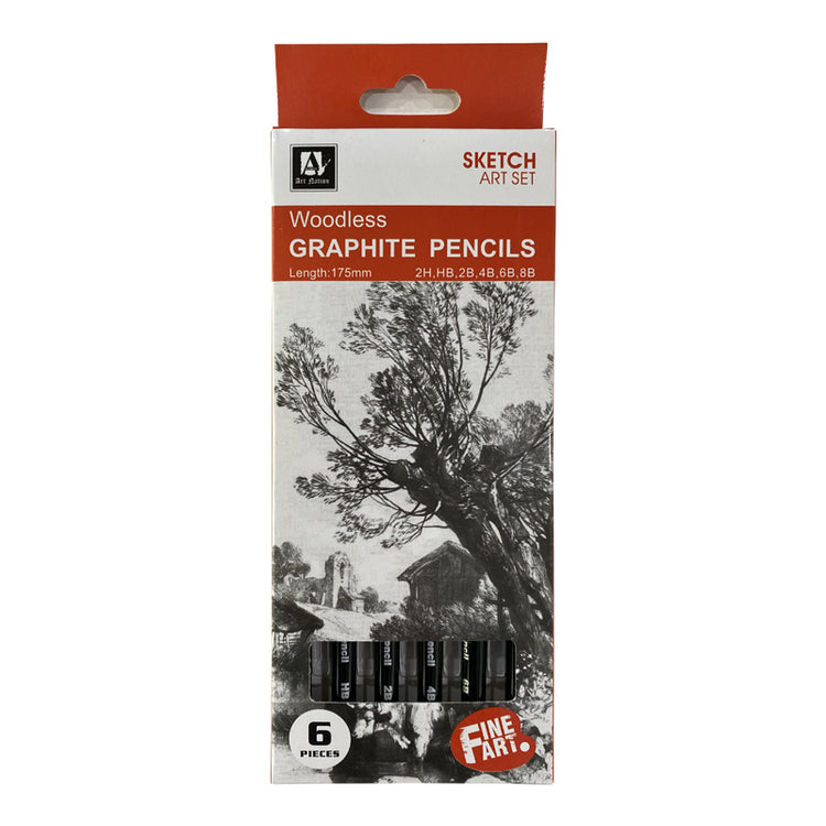 Art Nation Woodless Graphite Pencils