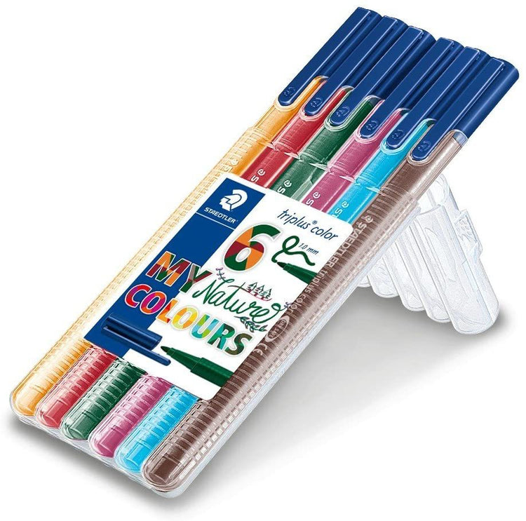 STAEDTLER Triplus My Nature Colours 6pcs (323 SB6CS2)