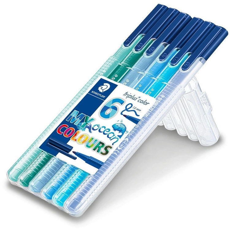 STAEDTLER Triplus My Ocean Colours 6pcs Set (323 SB6CS5)