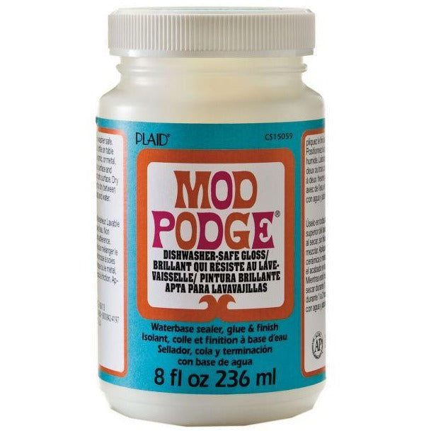 Plaid Mod Podge Dishwasher (236ml-CS15059)