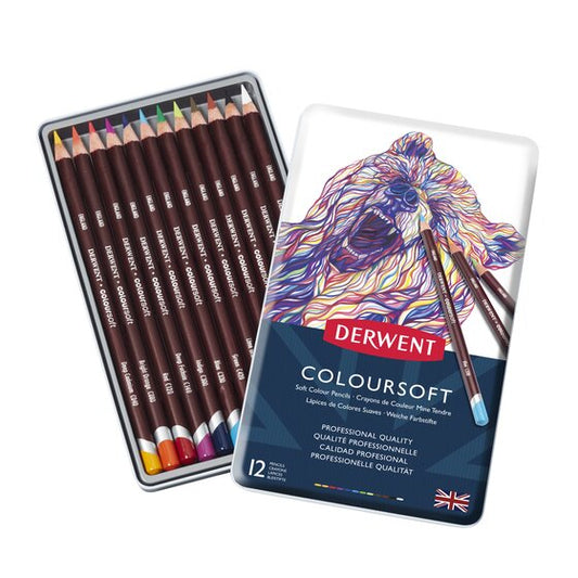 Derwent Colour Soft Colour Pencils (12c)