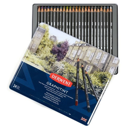 Derwent Graphitint Colour Pencils (24c)