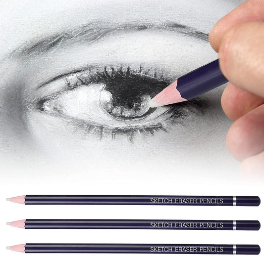 Sketch Eraser Pencils 6pcs
