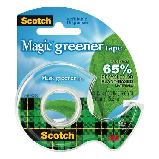 3M Scotch Magic Greener Tape (3/4''-123)