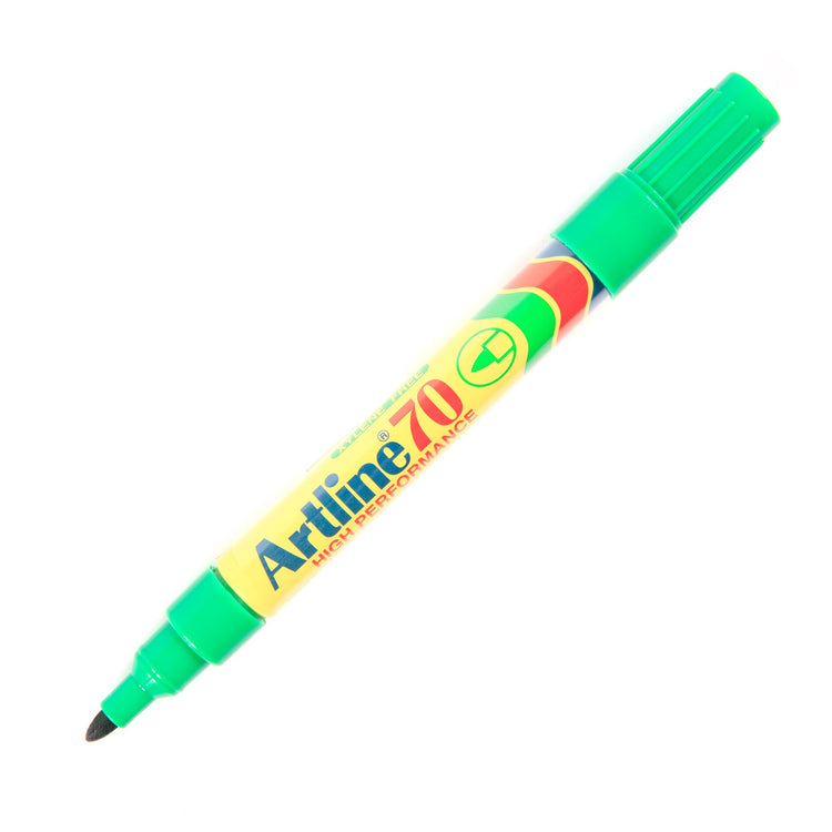 Artline Permanent Marker (EK-70) - Green