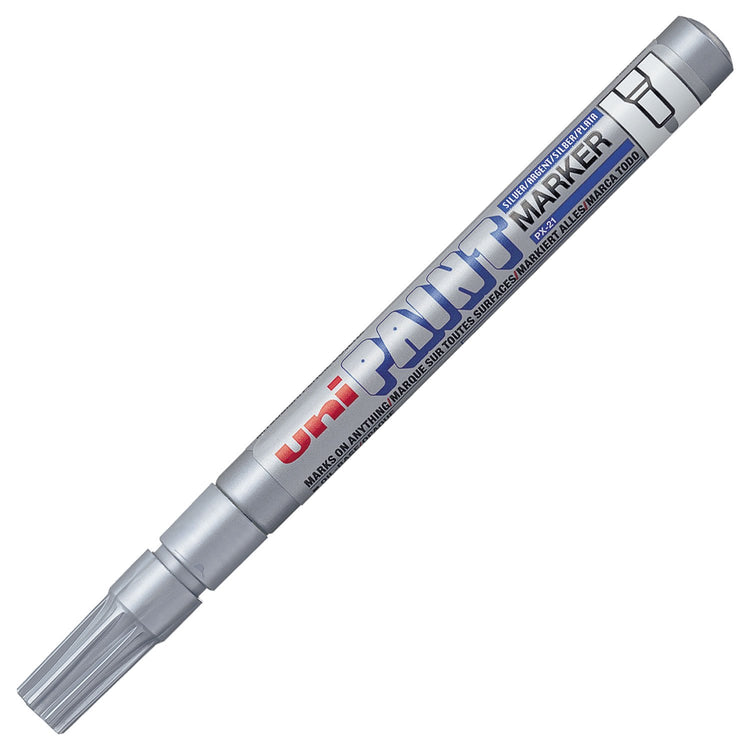 Uni Permanent Paint Markers (Px21) - Silver