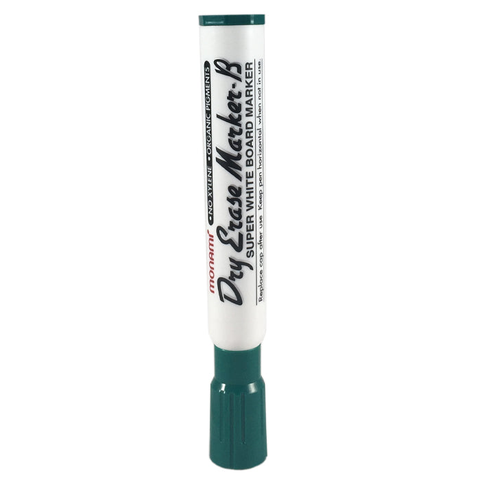 Monami White Board Marker (Dry Eraser-B) - Green